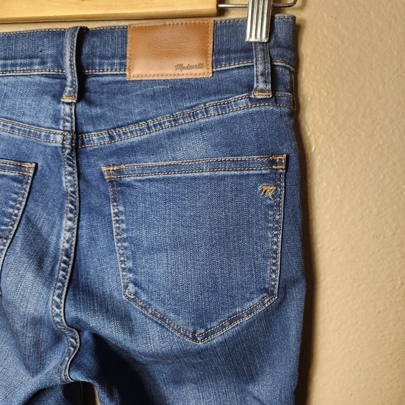 Madewell High Rise Skinny Roadtripper Jeans in Orson Wash-Size 24 - Picture 7 of 12
